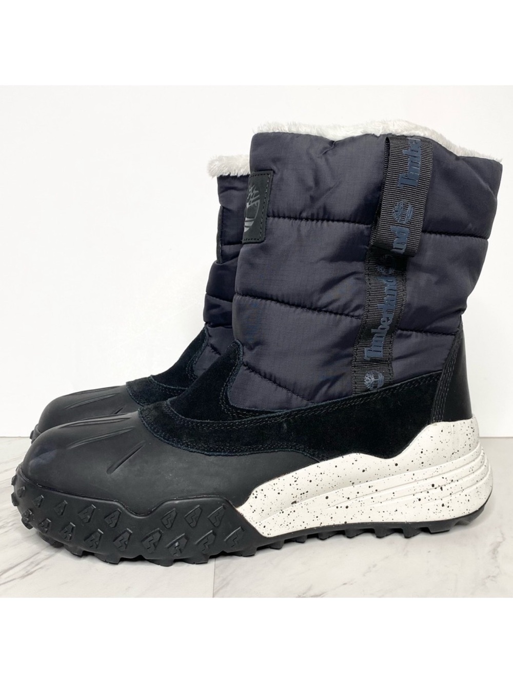Timberland Moriah Range Insulated Pull On Black Boot 8 1/2
